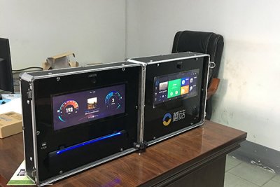 车载演示箱展示