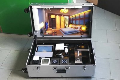 智能酒店演示箱展示