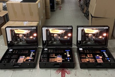 智能酒店演示箱展示